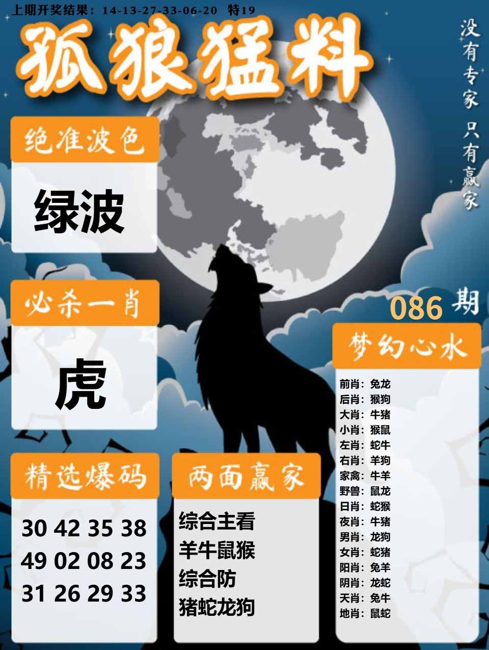 086期孤狼猛料[图]